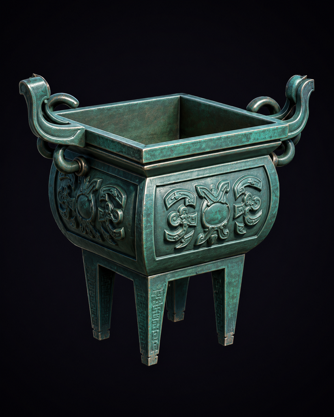 Bronze Tripod Cauldron