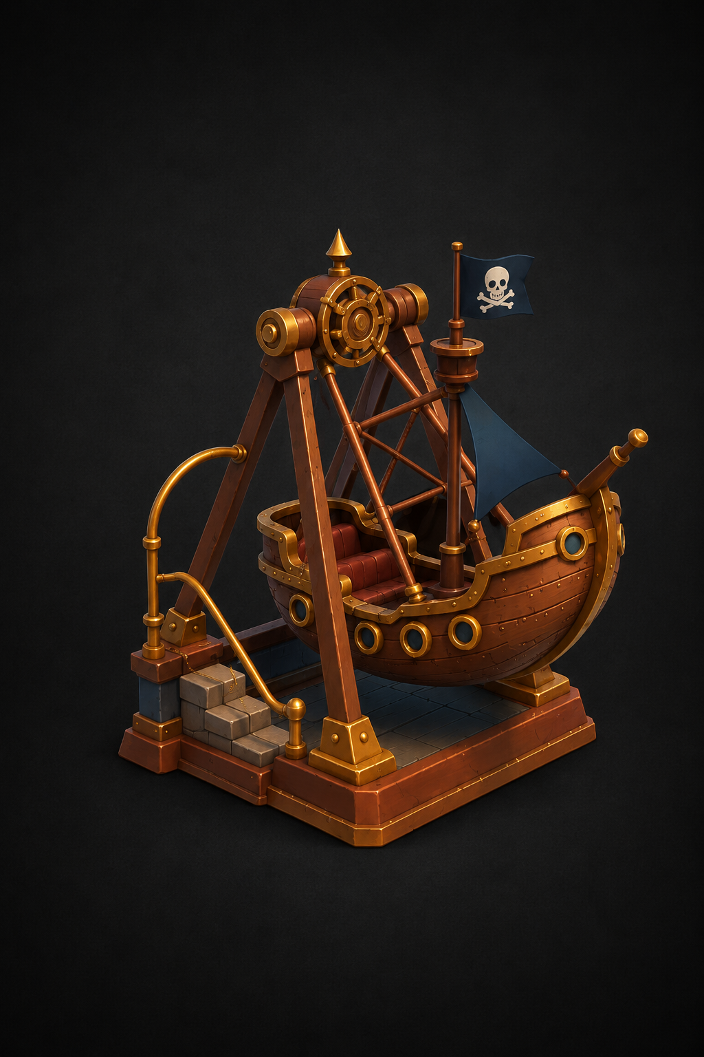 Pirate Ship Model