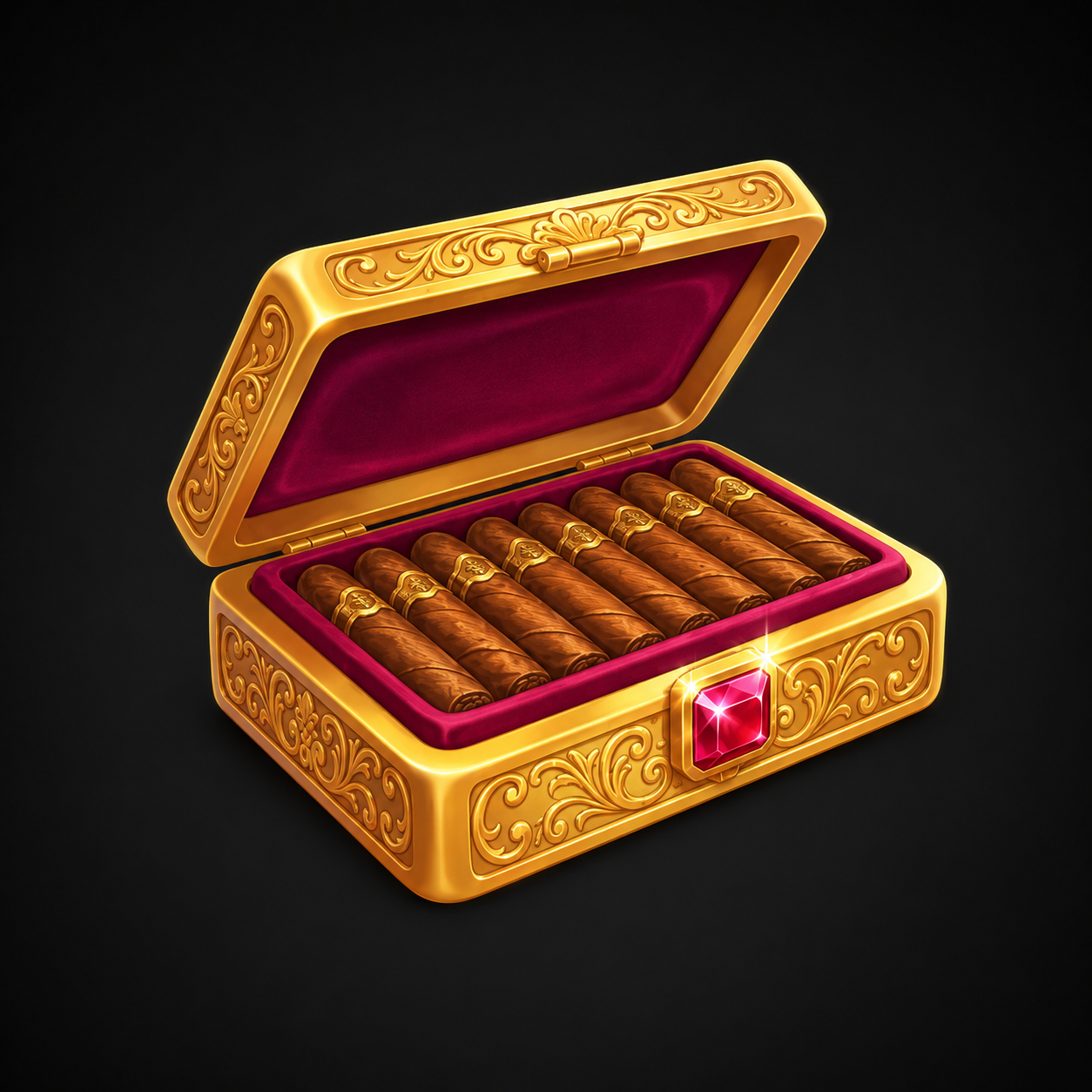 The Golden Cigar Reliquary